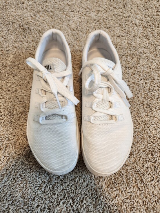 NOBULL Other - NOBULL Mens White Canvas Sneakers Size 9
